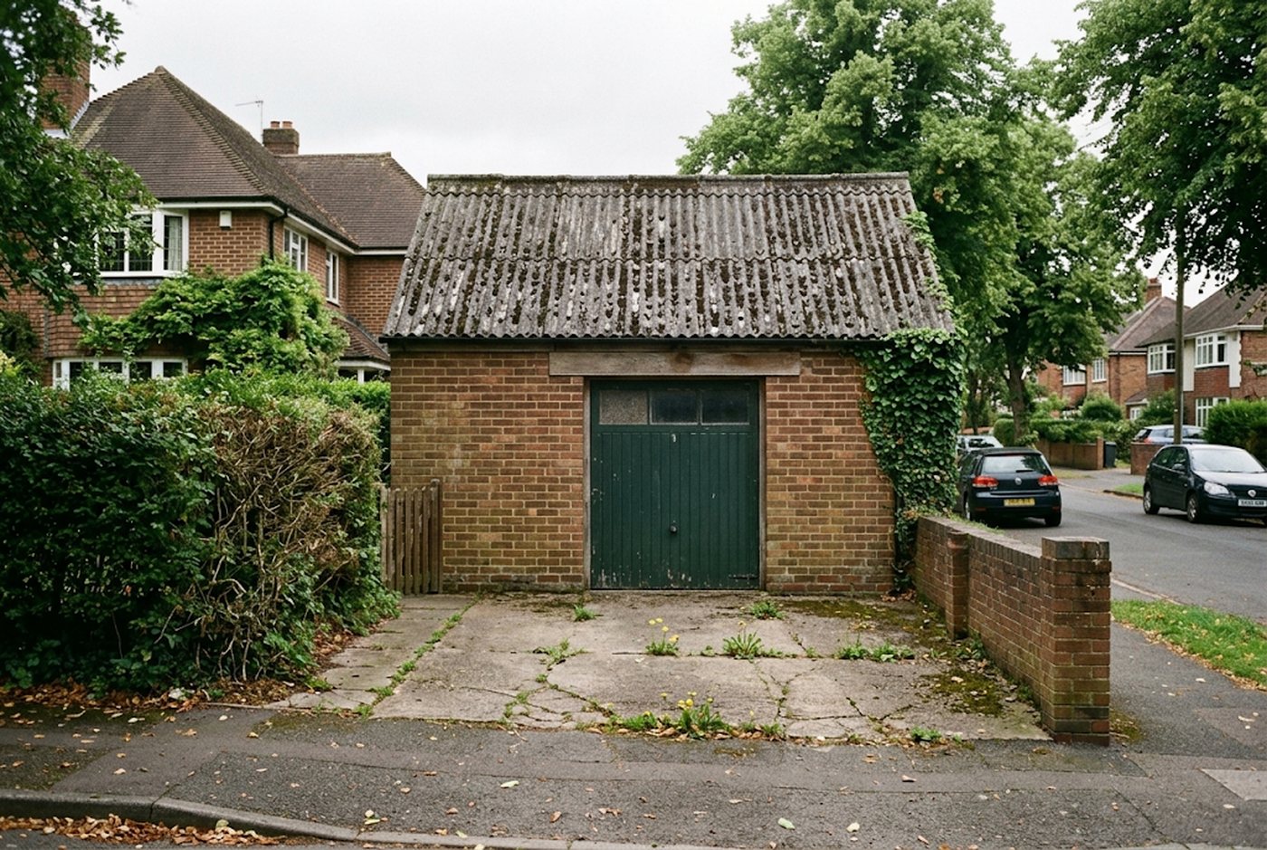 Before: old roof